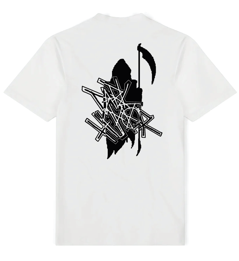 SUFFERING OVERSIZED DRI EASE A.WHITE T-SHIRT