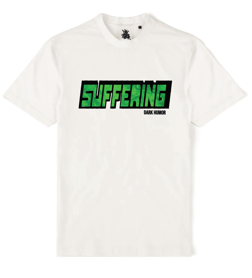 SUFFERING OVERSIZED DRI EASE A.WHITE T-SHIRT